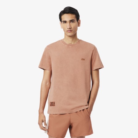 мужская футболка  из хлопка - футболки lacoste 