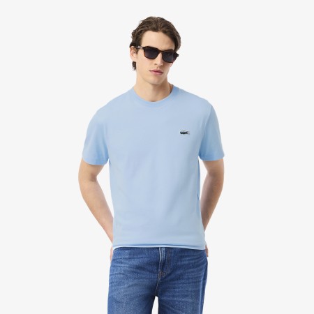 мужская футболка  классического кроя из органического хлопка - футболки lacoste 