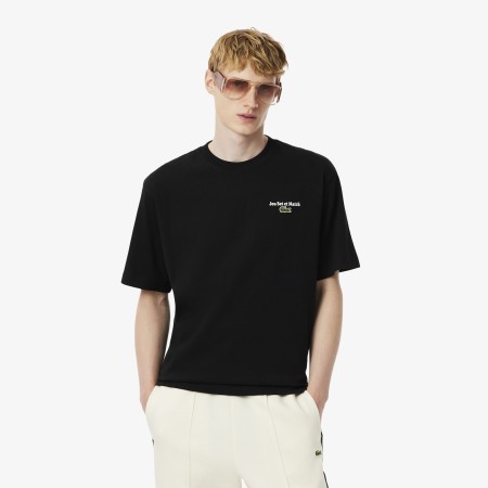 мужская футболка  свободного кроя из органического хлопка - футболки и поло lacoste 