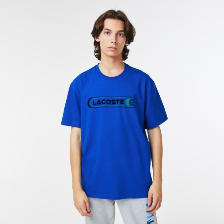 мужская футболка  свободного кроя - футболки lacoste 