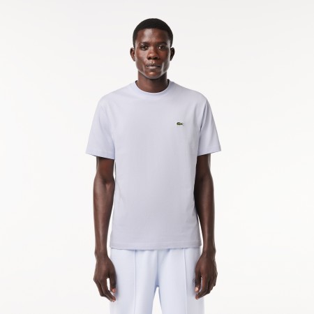 мужская хлопковая футболка  с коротким рукавом - футболки lacoste 