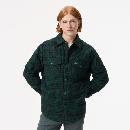 мужская рубашка  свободного кроя - мужские рубашки lacoste 