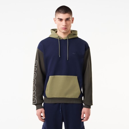 мужская толстовка - худи  с капюшоном - мужские худи lacoste 