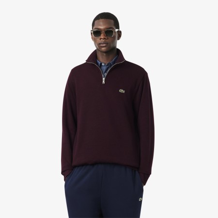 мужская толстовка  на молнии 1/4 - мужские толстовки lacoste 