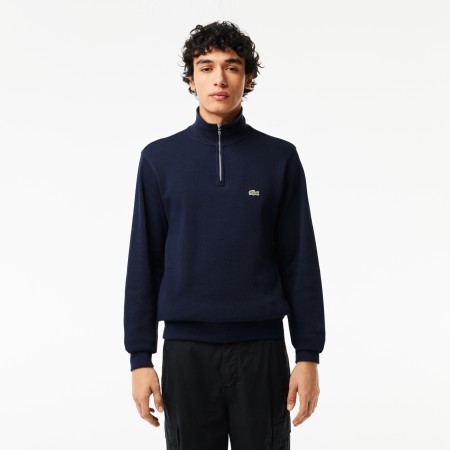 мужская толстовка  на молнии с высоким воротом - мужские толстовки lacoste 