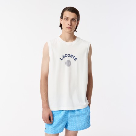 мужская топ  из хлопка - одежда, обувь и аксессуары lacoste 