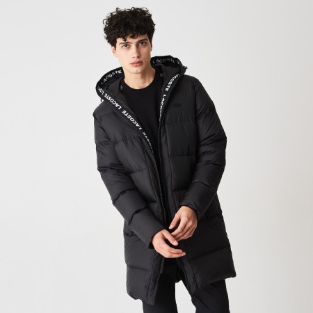 мужская утепленная куртка  повседневного кроя - верхняя одежда lacoste 