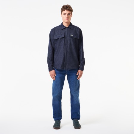 мужские прямые джинсы  - одежда lacoste 