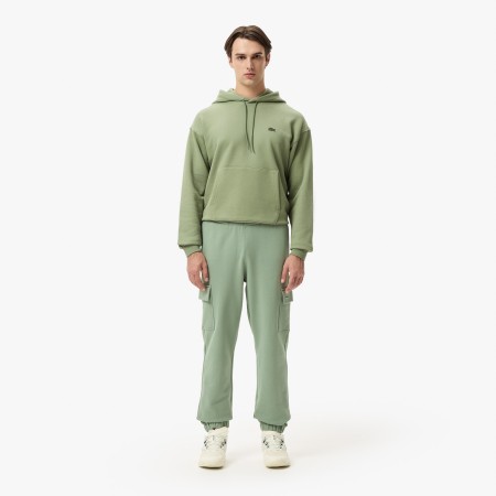 мужские спортивные брюки  из органического хлопка - одежда lacoste 