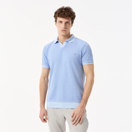 мужское хлопковое поло  стандартного кроя - одежда, обувь и аксессуары lacoste 