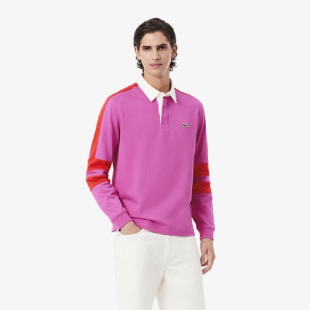 мужское хлопковое регби  - мужские рубашки lacoste 