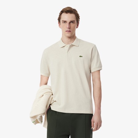 мужское поло l.12.12 из меланжевой ткани - футболки и поло lacoste 