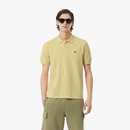 мужское поло l.12.12 из меланжевой ткани - одежда lacoste 