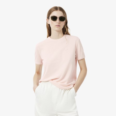 женская футболка пике  - футболки lacoste 