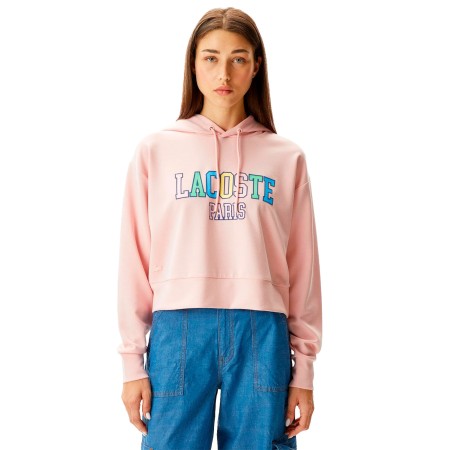 женская короткая толстовка  - женская одежда, обувь и аксессуары lacoste 