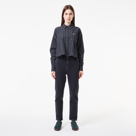 женские прямые джинсы  - женские джинсы lacoste 