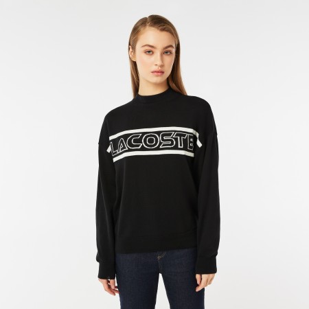женский свитер  с глубоким v-образным вырезом - женские свитеры lacoste 
