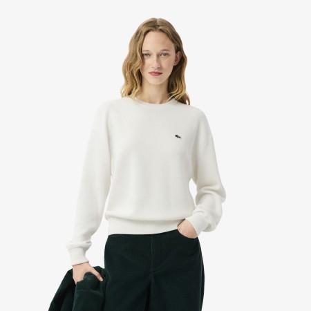 женский свитер  свободного кроя фотография