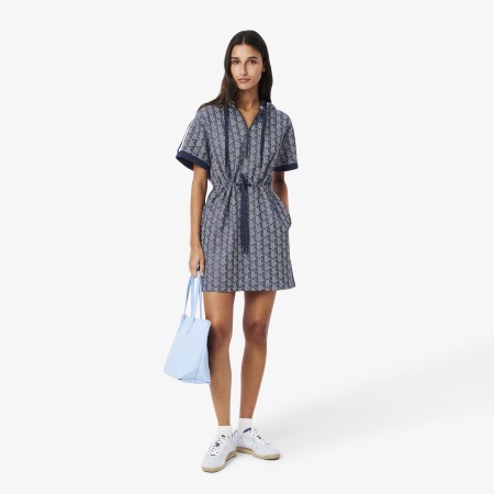 женское платье-худи  jacquard monogram - женские платья-толстовки