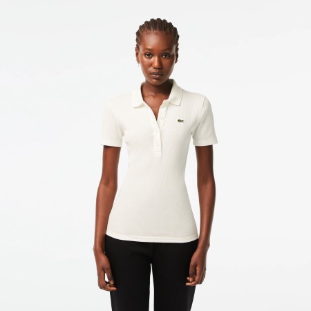 женское поло  приталенного кроя из органического хлопка - футболки и поло lacoste 