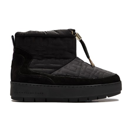 ботинки tommy monogram snowb - женские ботинки tommy jeans 