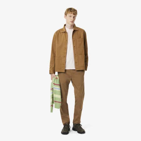 брюки мужские брюки-чинос lacoste из эластичного хлопка - одежда lacoste 
