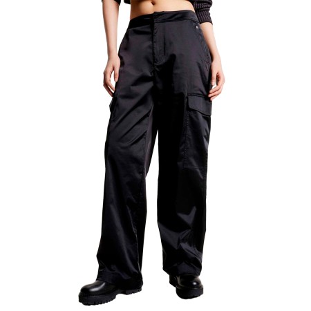 брюки satin utility pa - женские брюки tommy jeans 