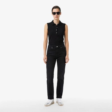 брюки женские хлопковые джинсы lacoste - женские брюки недорогие 