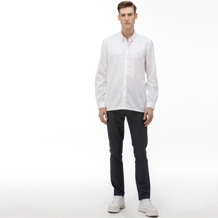 джинсы мужские джинсы lacoste приталенного кроя фотография