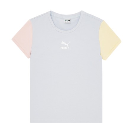 футболка classics block fitted tee - женские футболки женские 