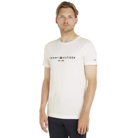 футболка core tommy logo tee фотография