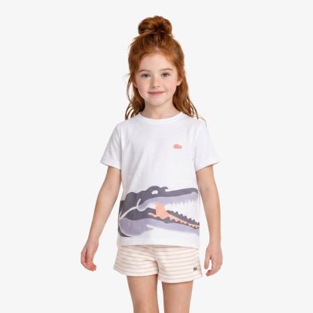 футболка детская хлопковая футболка lacoste - одежда, обувь и аксессуары для всех возрастов спортивная 