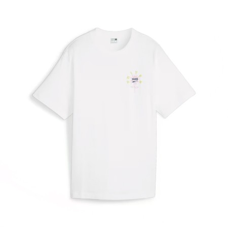 футболка downtown relaxed graphic tee - футболки и поло puma 