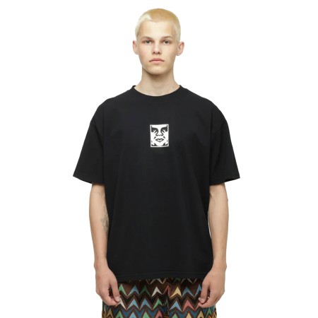 футболка icon heavyweight tee - мужская одежда, обувь и аксессуары obey 