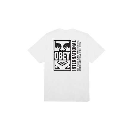 футболка icon split - мужская одежда, обувь и аксессуары obey 