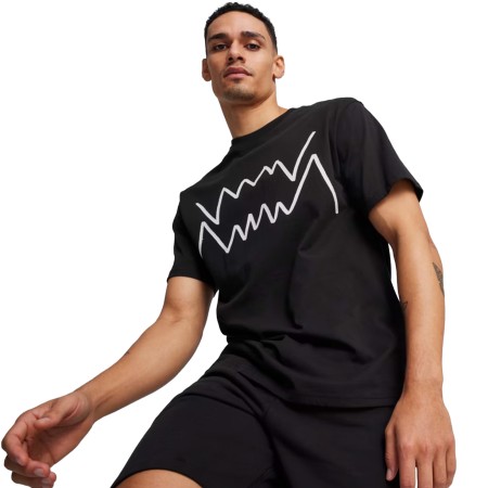 футболка jaws core tee - футболки и поло puma 