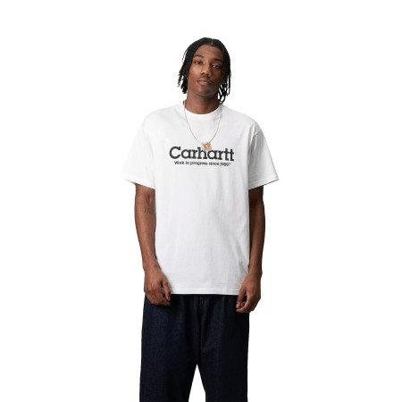 футболка s/s label script t-shirt фотография
