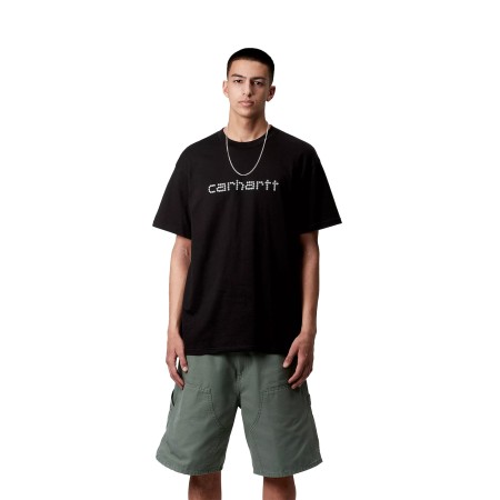 футболка s/s rivet script t-shirt - мужская одежда, обувь и аксессуары дешевая 