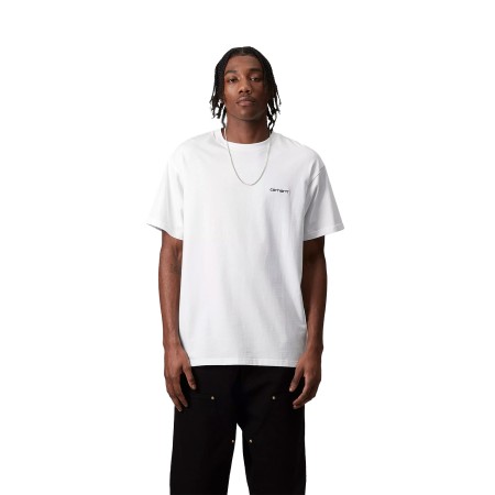 футболка s/s script embroidery t-shirt фотография