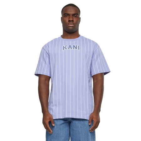 футболка small serif pinstripe tee - мужские футболки джинсовые 