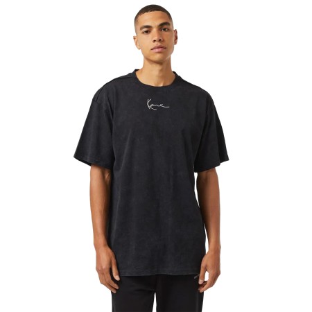 футболка small signature distressed heavy jersey tee - мужские футболки джинсовые 
