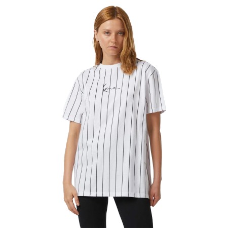 футболка small signature essential pinstripe os tee фотография