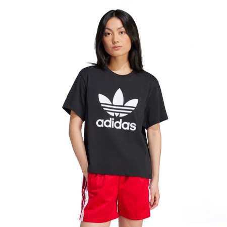 футболка trefoil boxy tee - футболки и поло adidas 