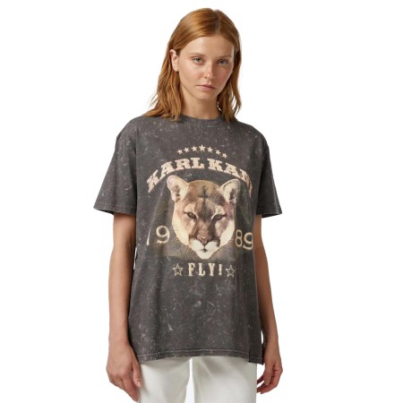 футболка woven signature mountain lion os tee - женские футболки по распродаже