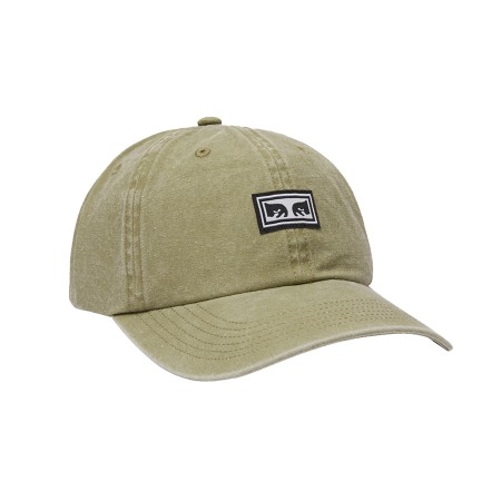 кепка icon eyes pigment 6 panel velcro back - мужская одежда, обувь и аксессуары obey 