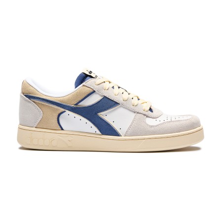 кроссовки magic basket low suede leather фотография