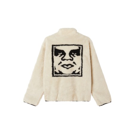 куртка icon face sherpa jacket - куртки obey 