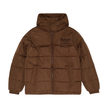 куртка kk retro hooded puffer jacket - верхняя одежда недорогая 