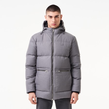 куртка мужская куртка lacoste с капюшоном фотография