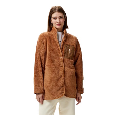 куртка sherpa teddy coat - женские куртки для взрослых 